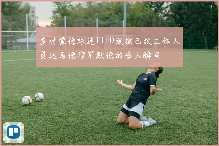 多特蒙德球迷TIFO致敬已故工作人员达乌德穆罕默德的感人瞬间